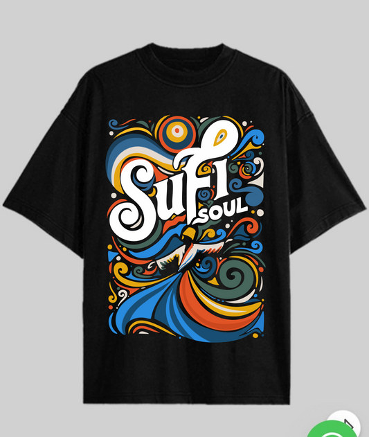 Colors of Devotion – 180 GSM Oversized T-Shirt