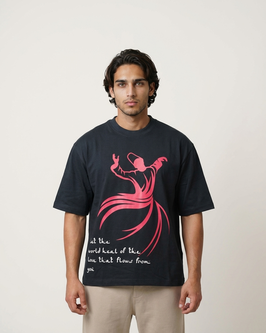 Whirl of Truth :  260 GSM Heavyweight Tee